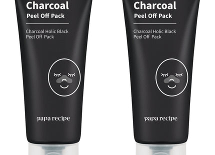 PAPA RECIPE  Charcoal Black Peel Off Pack 50ml 2 Pack