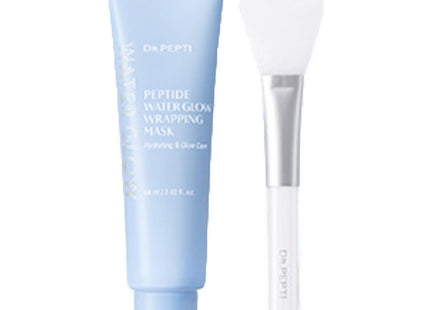 DR.PEPTI+  Peptide Water Glow Wrapping Mask 60ml + Silicone Brush, 1 Set
