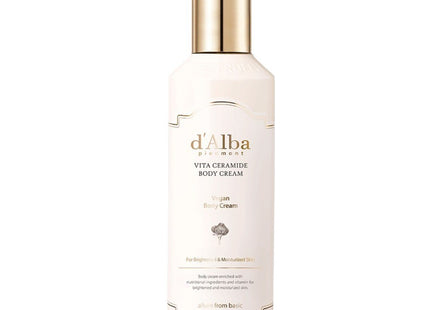 D'ALBA  Vita Ceramides Body Cream, 270ml, 1 Count