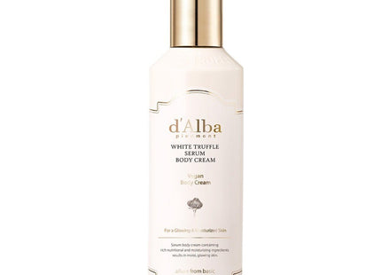 D'ALBA White Truffle Vitalizing Body Cream Citrus Floral 270ml 1 pack