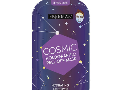 FREEMAN  Holographic Peel-Off Mask Hydrating Amethyst 35ml, 1 Count, 1 Pack