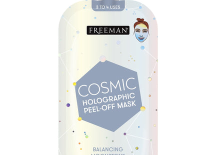 FREEMAN  Holographic Peel-Off Mask Balancing Moonstone 35ml 1 Count 1 Pack