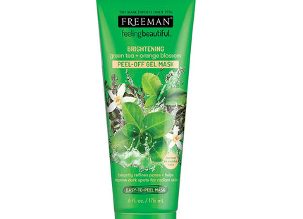 FREEMAN  Green Tea Orange Blossom Peel Off Mask, 1 Count, 1 Pack