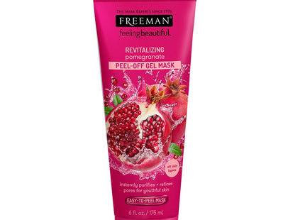 FREEMAN  Pomegranate Revitalizing Vitamin Peel-Off Mask, 1 Count, 1 Pack