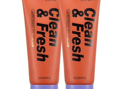 EUNYUL  Clean & Fresh Ultra Firming Peel-Off Pack, 1 Count, 2 Pack