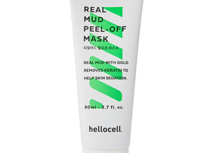 HELLOSELL  Real Mud Peeling Mask 80ml, 1 Count, 1 Pack