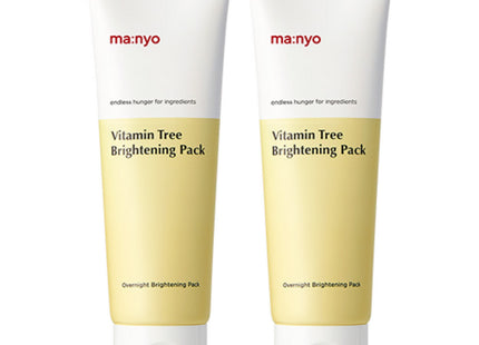 MANYO FACTORY  Vitamin Tree Brightening Pack, 75ml, 2 Count