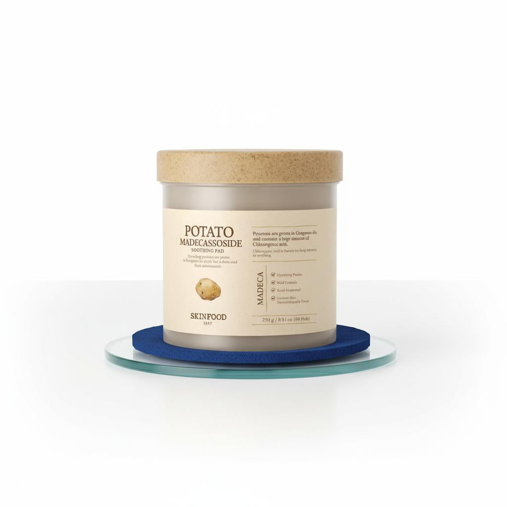 Skinfood Potato Madecassoside Soothing Pads: My Secret Weapon for Calm, Happy Skin! (Review & Tips)