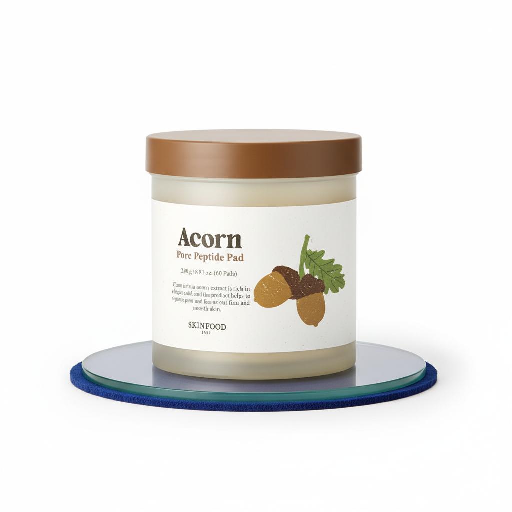 Unlock Tighter Pores & Firmer Skin: My Honest Review of Skinfood Acorn Pore Elasticity Pads!