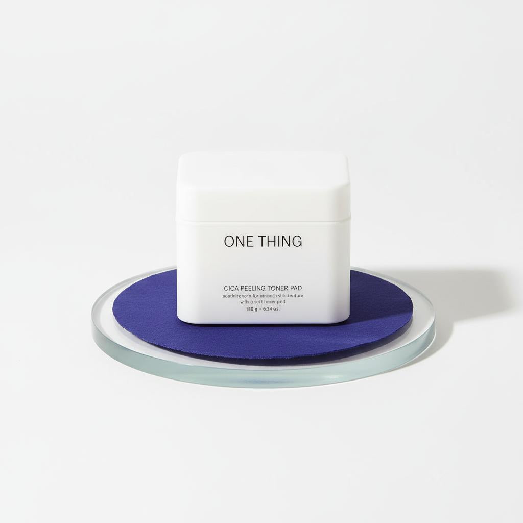 Calm, Smooth, and Glow: My Honest Review of the One Thing Cica Peeling Toner Pad