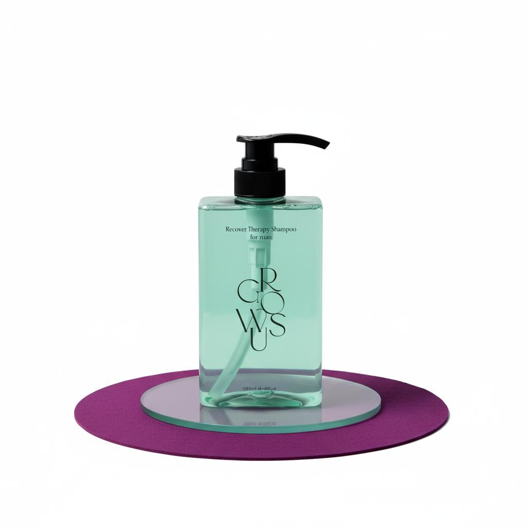Growus Recover Therapy Shampoo for Men: My Secret Weapon for a Healthy Scalp and Stronger Hair!