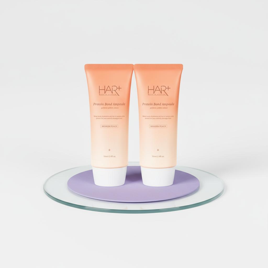 Revolutionize Your Hair Routine: Hairplus No-Wash Treatment Protein Bond Ampoule Modern Peach Review & Benefits
