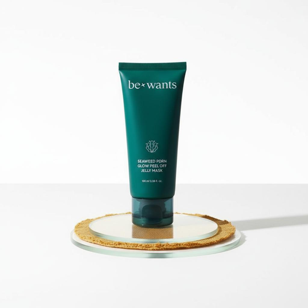 Unveiling the Glow: My Honest Review of the BeWantS Seaweed PDRN Peel-Off Jelly Mask Special Set!