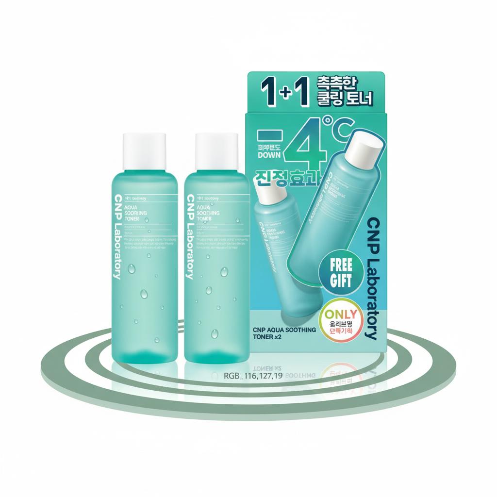 Unlock Your Best Skin: A Deep Dive into CNP Aqua Soothing Toner (1+1 Set) - Your Ultimate K-Beauty Hydration & Soothing Secret!