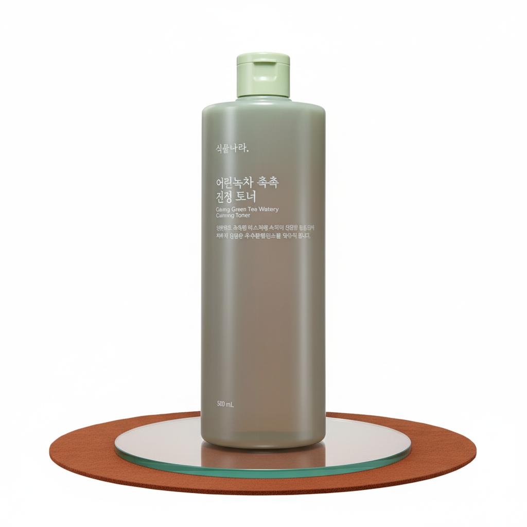 Unlocking Radiant Skin: My Deep Dive into Plant NARA's 500ml Young Green Tea Moist Soothing Toner - A K-Beauty Must-Have!