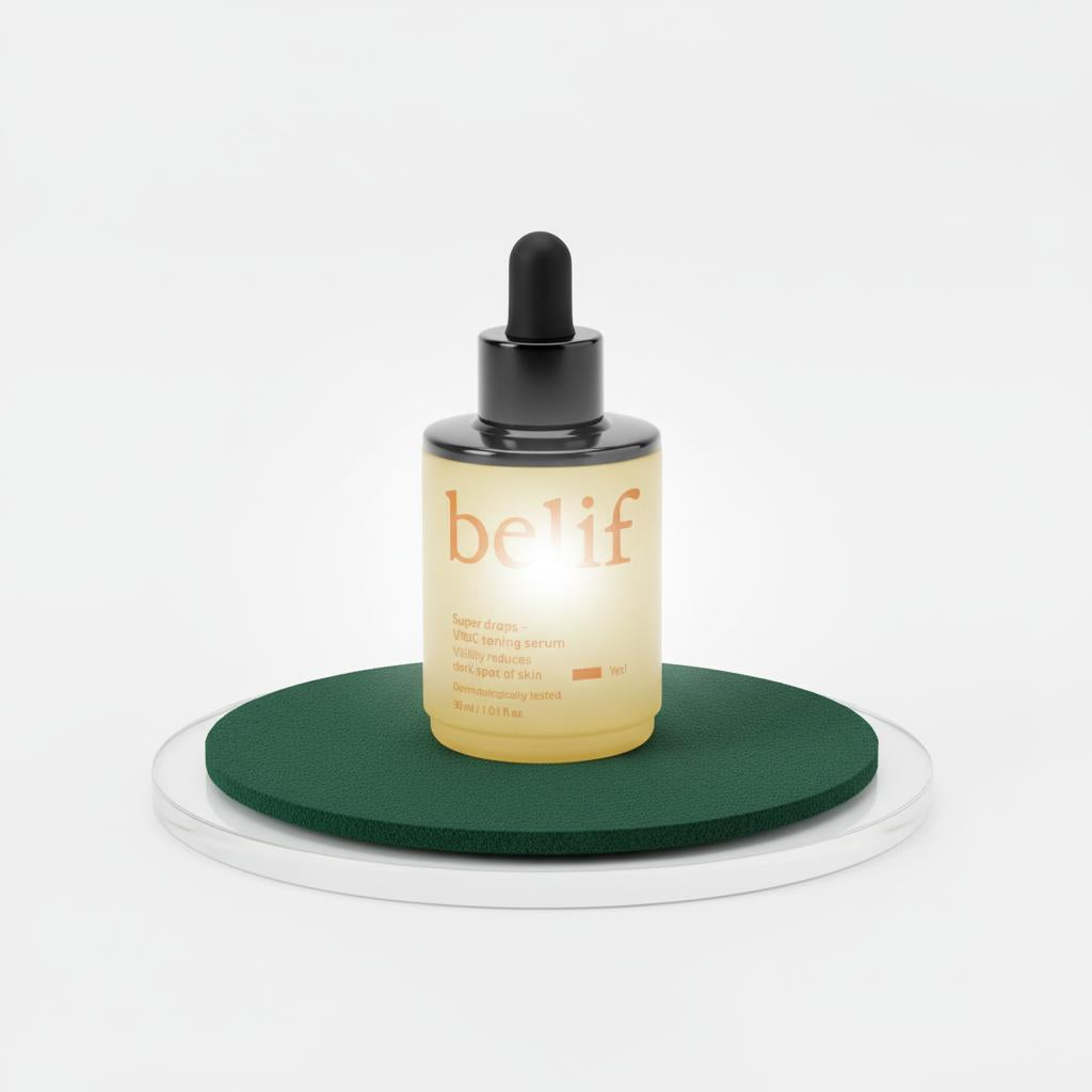 Unlock Your Glow: My Honest Review of belif's NEW Super Drops Vita C Toning Serum!