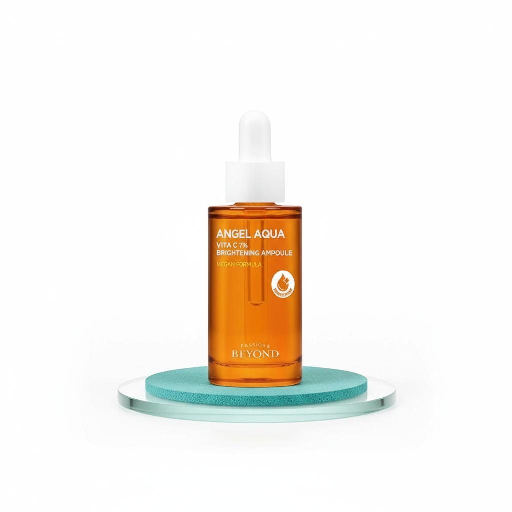 Unlock Your Glow: My Honest Review of Beyond Angel Aqua Vita C 7% Blemish Ampoule (Vegan!)