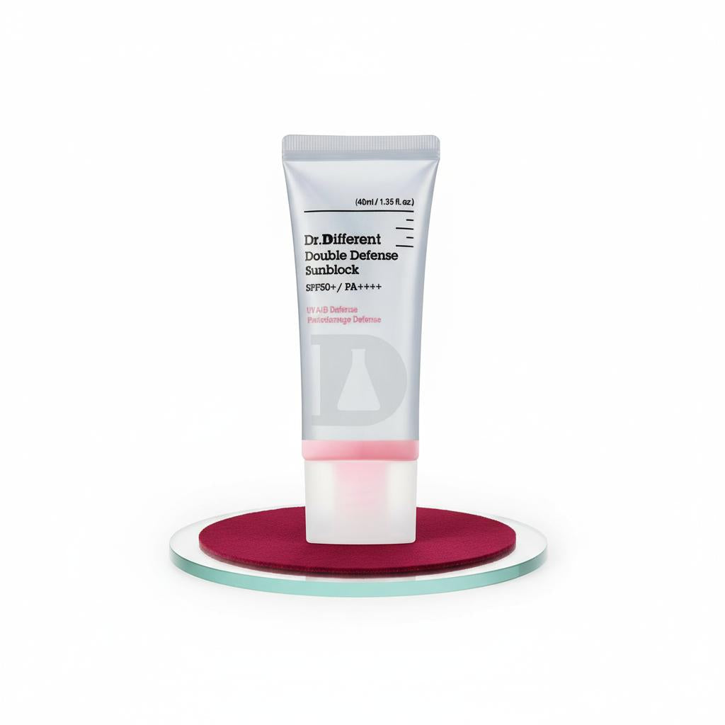 Dr.Different Double Defense Sunblock: My New Holy Grail Sunscreen! (Review & Experience)