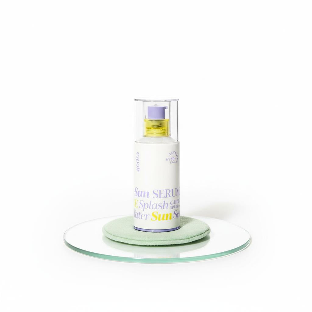 My Holy Grail Sunscreen: espoir Water Splash Sun Serum Review | Lightweight Hydration & SPF50+ Protection