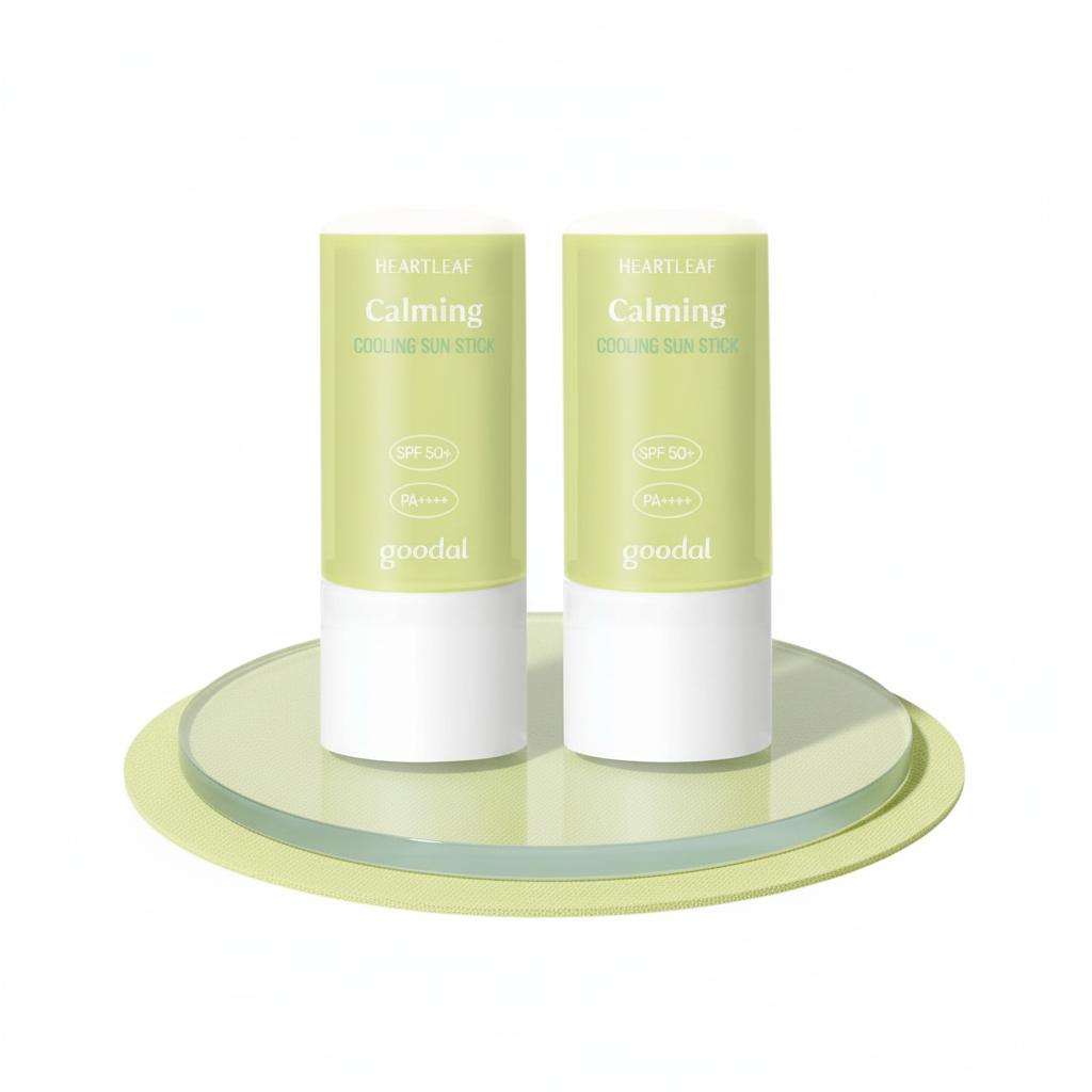 Cool Down & Protect: My Honest Review of the Goodal Clear Mugwort Calming Cooling Sun Stick (1+1 Deal!)