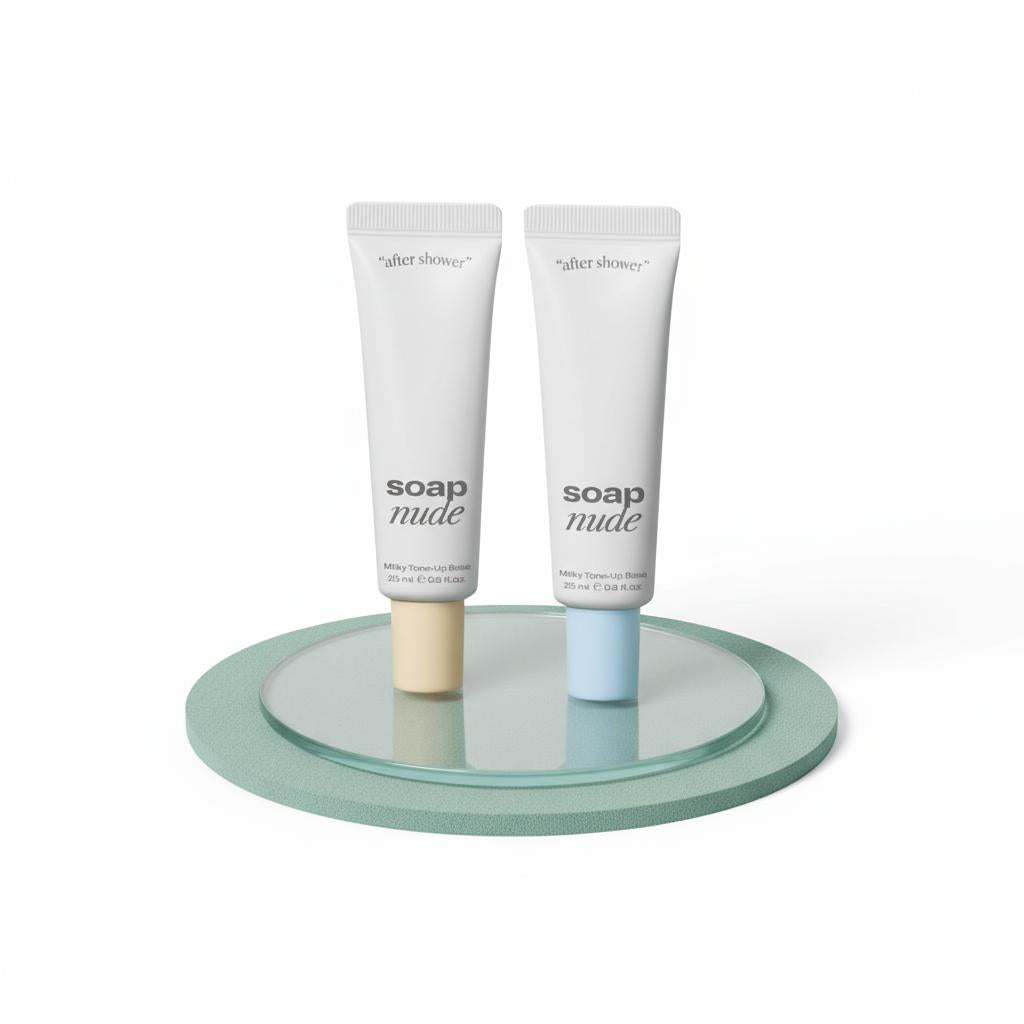 SOUP Nude Milky Tone-Up Base: Your Secret to Effortless Korean Glow!