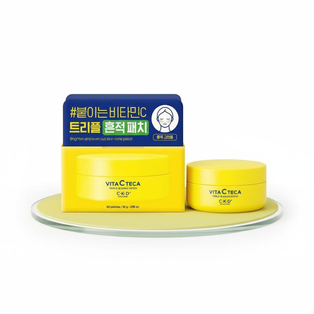 CKD Patch Vita C Teca Triple Spot Patch: Your Secret Weapon Against Blemishes & Marks!