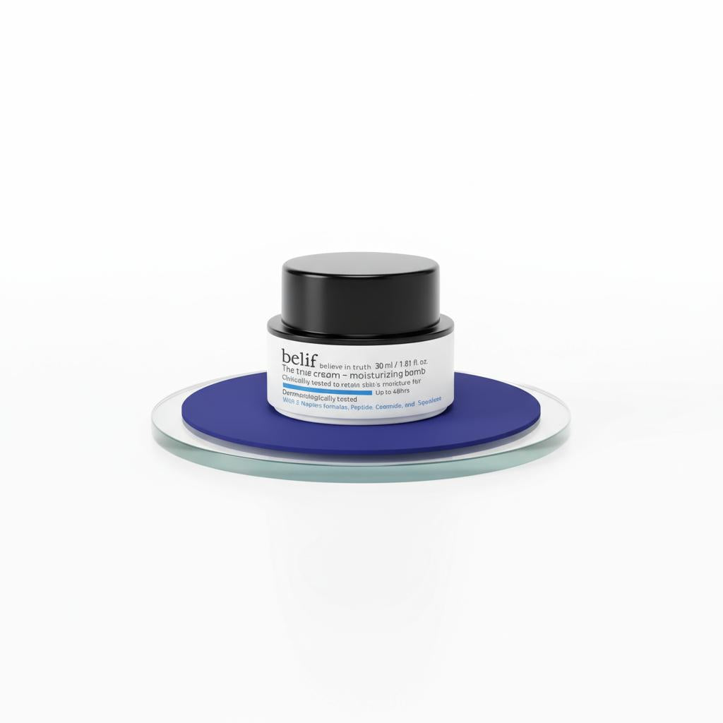 Unlock 26 Hours of Hydration: My Honest Review of belif's The True Cream Moisturizing Bomb – A K-Beauty Essential!