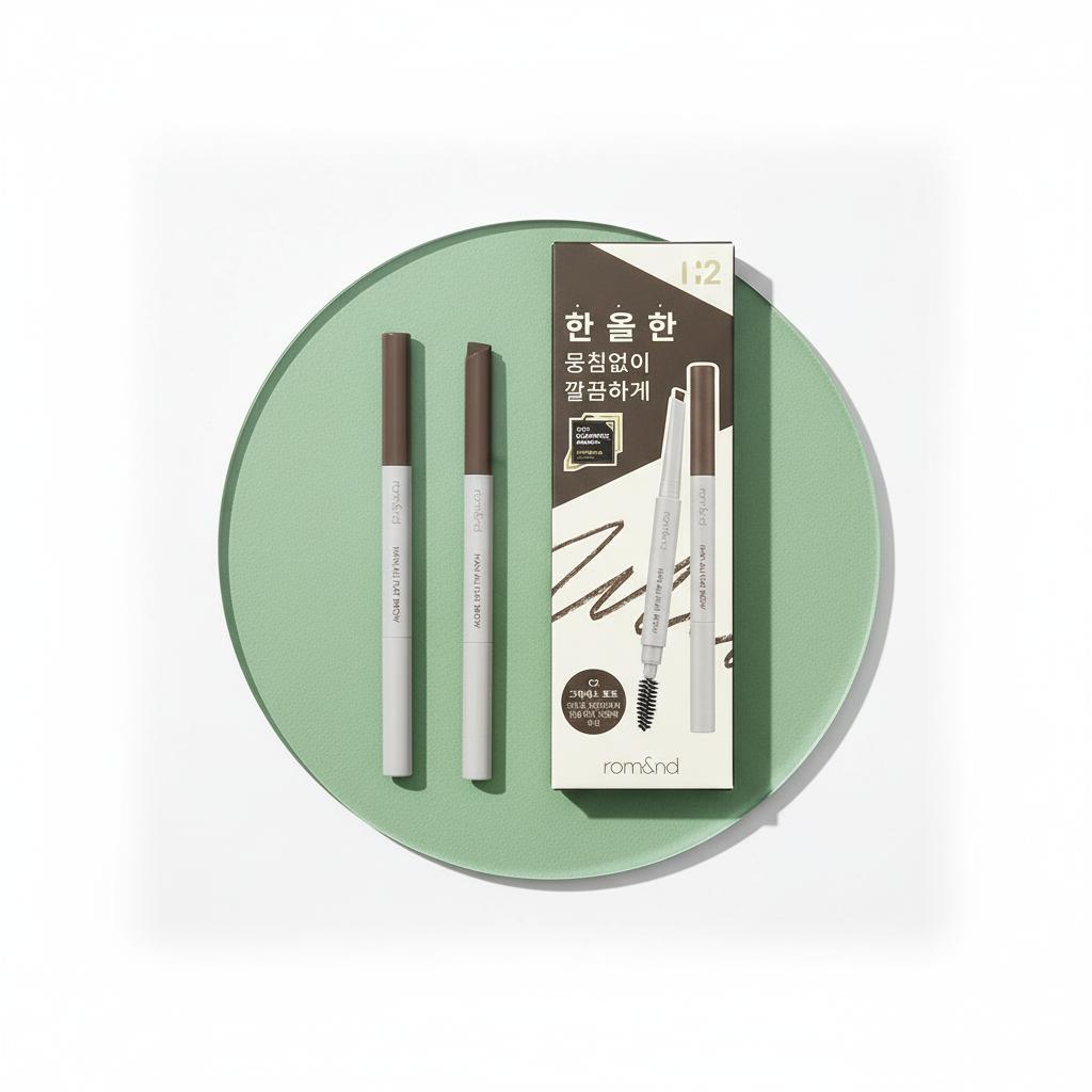 rom&nd Han All Flat Brow: My New Holy Grail for Effortless, Natural-Looking Eyebrows! (1+1 Set Review)