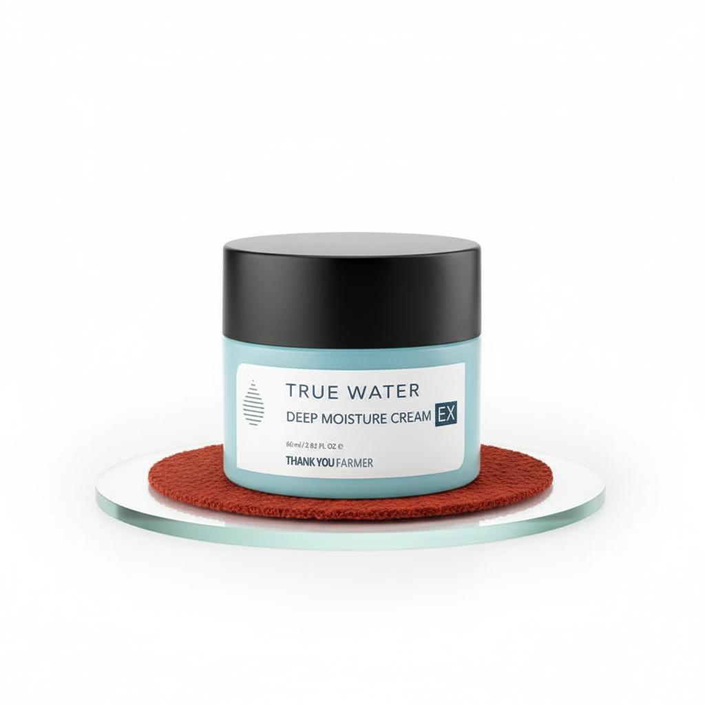 My Holy Grail! Thank You Farmer True Water Deep Moisture Cream EX Review for Dry & Sensitive Skin