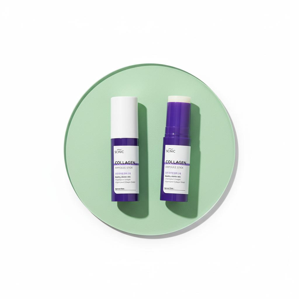 My Secret Weapon for Youthful Skin: SCINIC Collagen Ampoule Stick Double Planning Cream Review! ✨