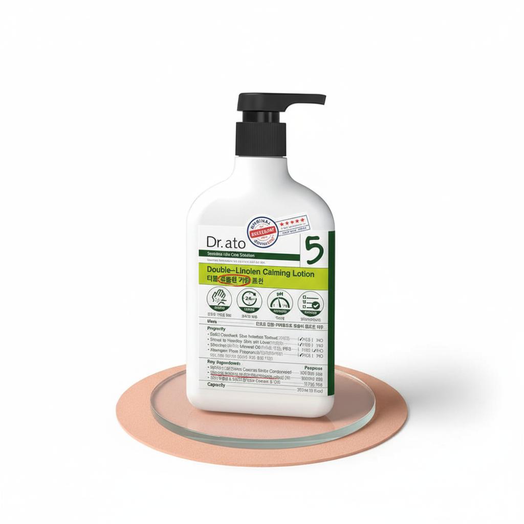 Dr.ato Double Linolen Calming Lotion: Your Skin's New Best Friend for Soothing Hydration