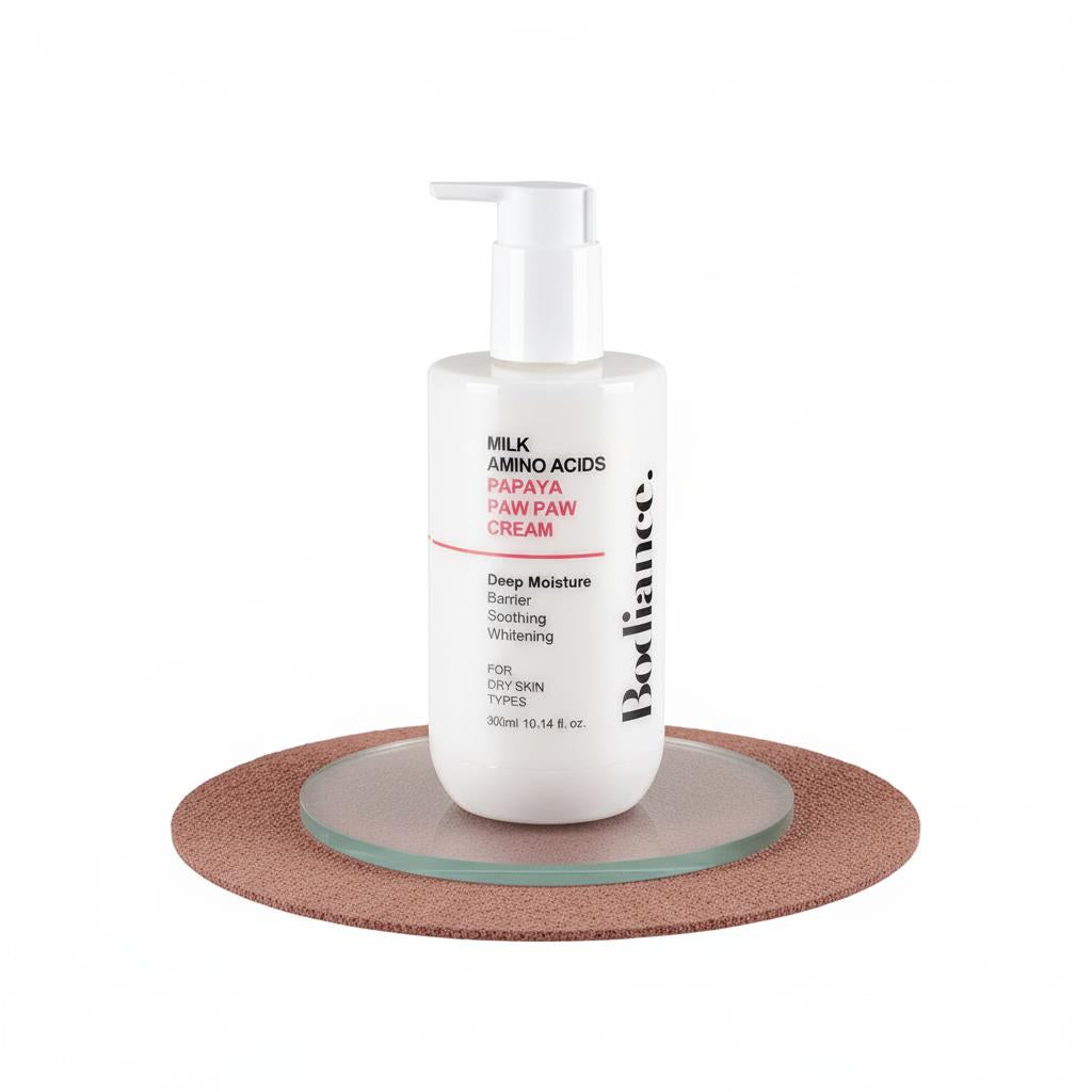 Unlock Silky Smooth Skin: My Experience with Bodyance Milk Amino Acid Papaya Popo Body Cream