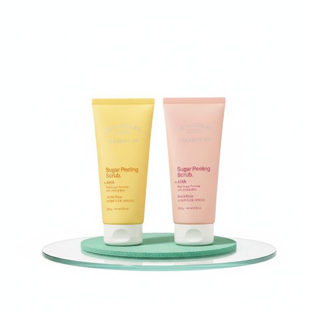 Unlock Silky Smooth Skin: My Honest Review of Bellman Sugar Peeling Scrub (White Rose, Black Rose, Cooling Mint)