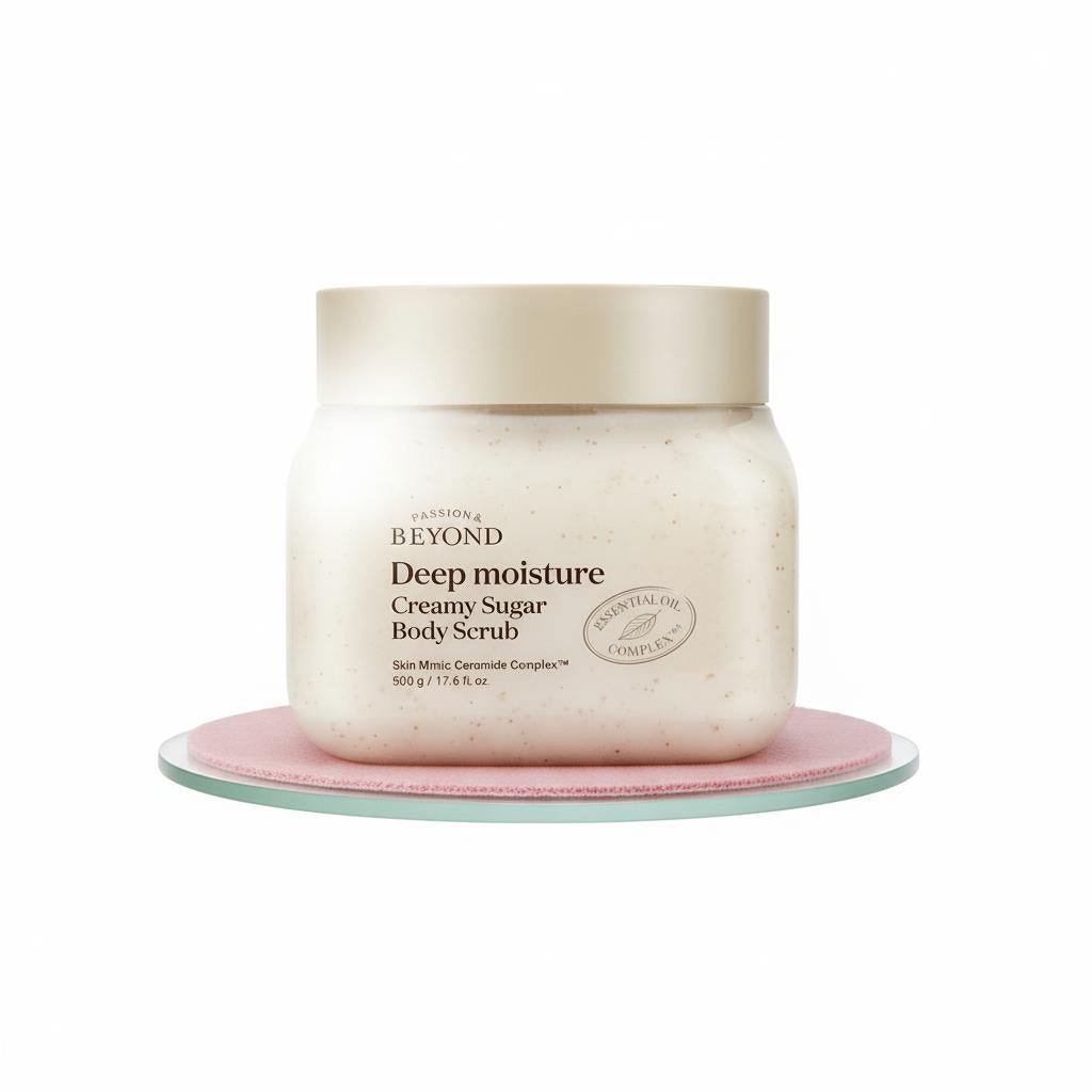 Beyond Deep Moisture Creamy Sugar Body Scrub: Your Secret to Silky Smooth Korean Skin!