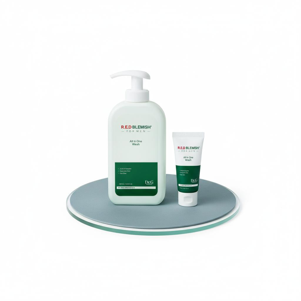 Dr.G Red Blemish For Men All-in-One Wash: My Go-To for Clearer, Calmer Skin!