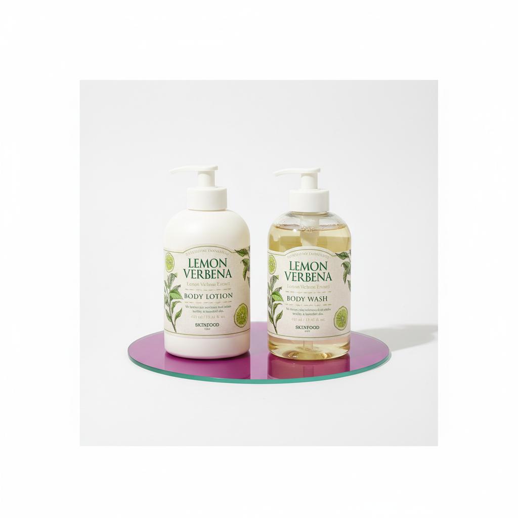 SKINFOOD Lemon Verbena Body Wash & Lotion: Your Daily Dose of Sunshine!