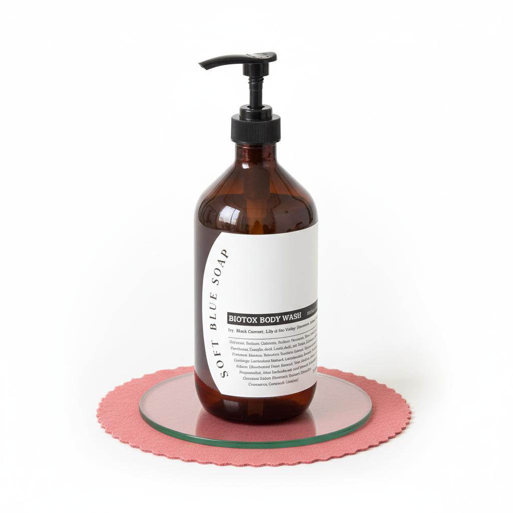 Biotox Body Wash Soft Blue Soap 1000ml: Your New Shower Essential for Silky Soft Skin!
