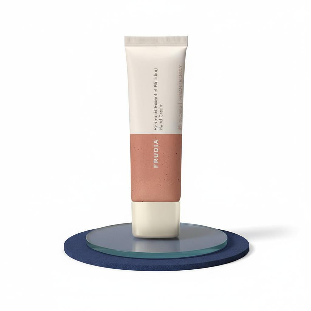 Frudia Re-purist Essential Blending Hand Cream Dazzling 50g: My Holy Grail for Soft, Hydrated Hands in Korea!