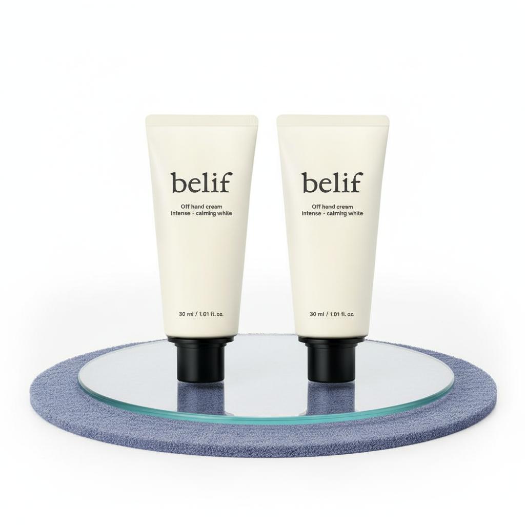 Belif The True Cream - Calming White 30ml Double Set: My Holy Grail Hand Cream for Soothed, Soft Hands!