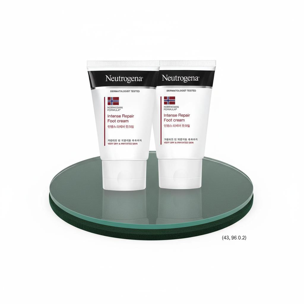 Neutrogena Intense Repair Foot Cream Double Pack: My Secret to Silky Smooth Feet in Korea!