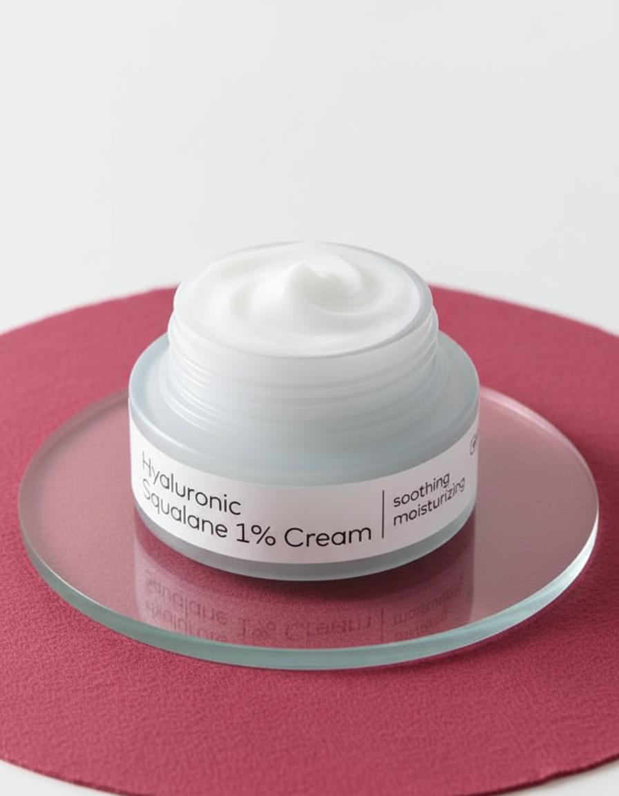 The Face Shop's Ultimate Hydration Hero: My Honest Review of the Hyaluronic Squalane 1% Cream!