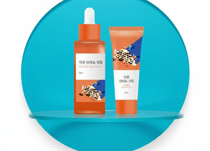 ROUND LAB Soybean Panthenol Ampoule 50ml + Soybean Cream 20ml Set