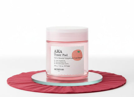 SKINFOOD Pink Grapefruit AHA Toner Pad
