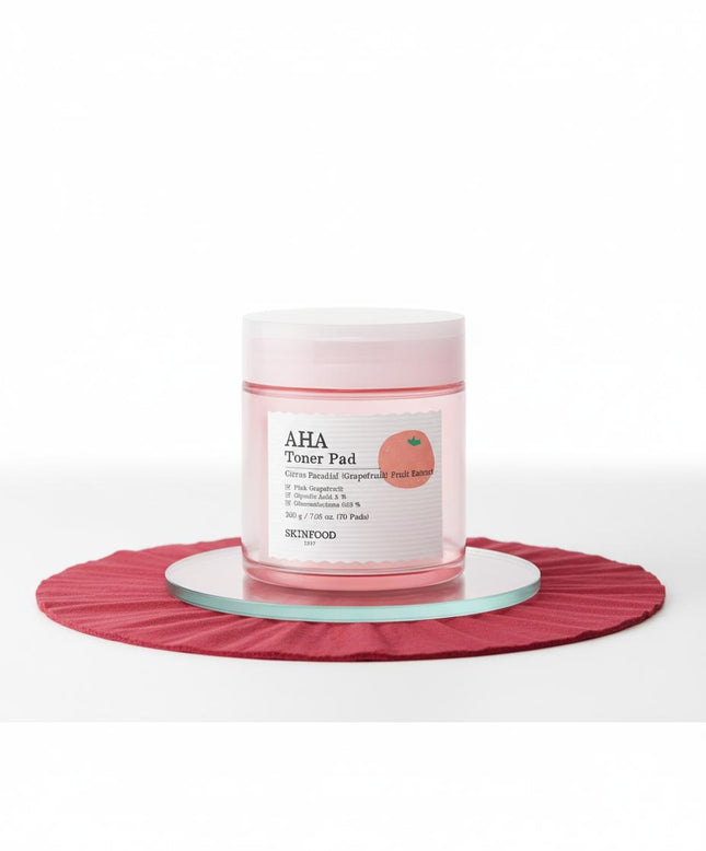 SKINFOOD Pink Grapefruit AHA Toner Pad