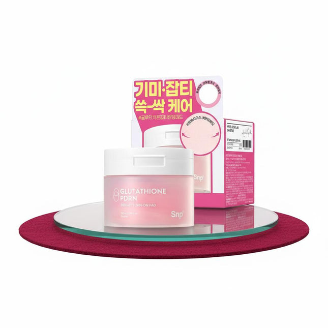 SNP Glutathione PDRN Brightening Banding Toner Pad