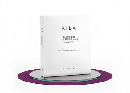 AIDA Glutathione Brightening Ampoule Mask 4ea +Moisture Ampoule 4g