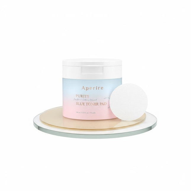 APERIRE Pure Blue Glacier Water Toner Pad