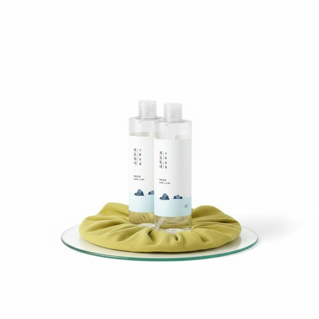 ROUND LAB 1025 DOKDO TONER 300ML 1+1 SET +NUNUSI POUCH