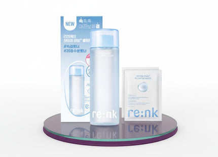 RENK HYPER HYAL PLUMPING TONER 200ML + MASK 2 SHEETS