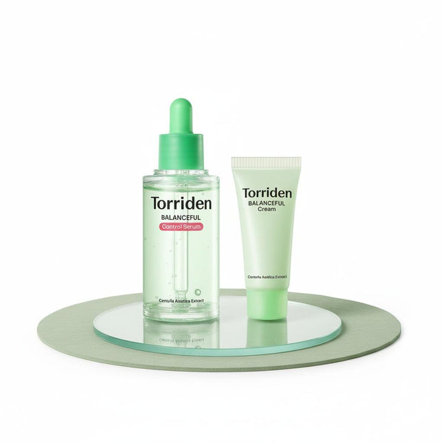 TORRIDEN Torriden Balanceful Cica Control Serum 50ml + Cream 20ml Set